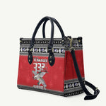 Tuskegee Red Tails Airmen Christmas Leather Bag P-51 Mustang 332nd Fighter Group