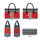 Tuskegee Red Tails Airmen Christmas Leather Bag P-51 Mustang 332nd Fighter Group