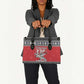 Tuskegee Red Tails Airmen Christmas Leather Bag P-51 Mustang 332nd Fighter Group