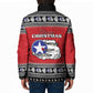 Tuskegee Red Tails Airmen Christmas Padded Jacket P-51 Mustang 332nd Fighter Group