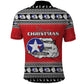 Afro Christmas Tuskegee Red Tails Airmen Polo Shirt Merry Christmas - African Pride