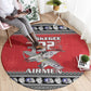 Afro Christmas Tuskegee Red Tails Airmen Round Carpet Merry Christmas - African Pride