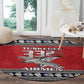 Afro Christmas Tuskegee Red Tails Airmen Round Carpet Merry Christmas - African Pride