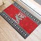 Afro Christmas Tuskegee Red Tails Airmen Rubber Doormat Merry Christmas - African Pride
