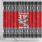 Afro Christmas Tuskegee Red Tails Airmen Shower Curtain Merry Christmas - African Pride