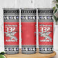 Afro Christmas Tuskegee Red Tails Airmen Skinny Tumbler Merry Christmas - African Pride