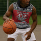 Afro Christmas Tuskegee Red Tails Airmen Sleeveless Hoodie Merry Christmas - African Pride