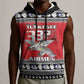 Afro Christmas Tuskegee Red Tails Airmen Sleeveless Hoodie Merry Christmas - African Pride