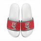 Tuskegee Red Tails Airmen Christmas Slide Sandals P-51 Mustang 332nd Fighter Group