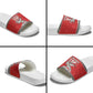 Tuskegee Red Tails Airmen Christmas Slide Sandals P-51 Mustang 332nd Fighter Group