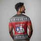 Afro Christmas Tuskegee Red Tails Airmen T shirt Merry Christmas - African Pride