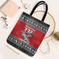 Tuskegee Red Tails Airmen Christmas Tote Bag P-51 Mustang 332nd Fighter Group