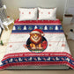 Liberia Christmas Bedding Set African Lion Santa