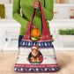 Liberia Christmas Grocery Bag African Lion Santa