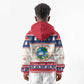 Liberia Christmas Kid Hoodie African Lion Santa