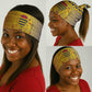 Afro Chad Christmas Neck Gaiter Coat Of Arms African Pattern LT15