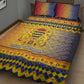 Afro Chad Christmas Quilt Bed Set Coat Of Arms With African Pattern