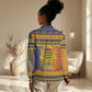 Afro Chad Christmas Women Casual Shirt Coat Of Arms With African Pattern LT15