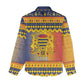 Afro Chad Christmas Women Casual Shirt Coat Of Arms With African Pattern LT15