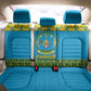 Afro Rwanda Christmas Back Car Seat Cover Noheli Nziza Coat Of Arms - African Pattern
