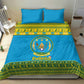 Afro Rwanda Christmas Bedding Set Noheli Nziza Coat Of Arms - African Pattern