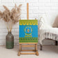Afro Rwanda Christmas Canvas Wall Art Noheli Nziza Coat Of Arms - African Pattern