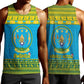 Afro Rwanda Christmas Men Tank Top Noheli Nziza Coat Of Arms - African Pattern