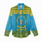 Afro Rwanda Christmas Women Casual Shirt Noheli Nziza Coat Of Arms - African Pattern LT15