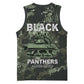 761st Tank Battalion Black Panthers Basketball Jersey WWII Military Camouflage - African Pride