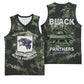761st Tank Battalion Black Panthers Basketball Jersey WWII Military Camouflage - African Pride