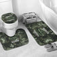 761st Tank Battalion Black Panthers Bathroom Set WWII Military Camouflage - African Pride