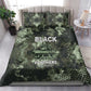 761st Tank Battalion Black Panthers Bedding Set WWII Military Camouflage - African Pride