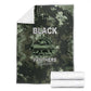 761st Tank Battalion Black Panthers Blanket WWII Military Camouflage - African Pride