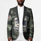 761st Tank Battalion Black Panthers Blazer WWII Military Camouflage - African Pride