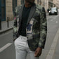 761st Tank Battalion Black Panthers Blazer WWII Military Camouflage - African Pride