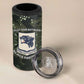 761st Tank Battalion Black Panthers 4 in 1 Can Cooler Tumbler WWII Military Camouflage - African Pride