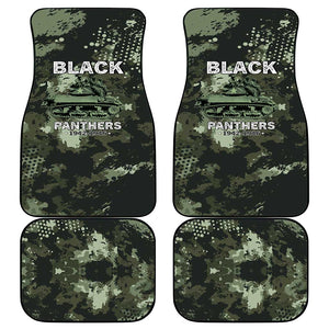 761st Tank Battalion Black Panthers Car Mats WWII Military Camouflage - African Pride