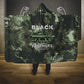 761st Tank Battalion Black Panthers Hooded Blanket WWII Military Camouflage - African Pride