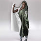 761st Tank Battalion Black Panthers Hooded Blanket WWII Military Camouflage - African Pride