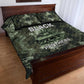761st Tank Battalion Black Panthers Quilt Bed Set WWII Military Camouflage - African Pride
