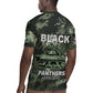 761st Tank Battalion Black Panthers Rugby Jersey WWII Military Camouflage - African Pride