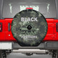 761st Tank Battalion Black Panthers Spare Tire Cover WWII Military Camouflage - African Pride