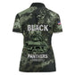 761st Tank Battalion Black Panthers Women Polo Shirt WWII Military Camouflage - African Pride