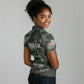 761st Tank Battalion Black Panthers Women Polo Shirt WWII Military Camouflage - African Pride