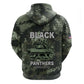 761st Tank Battalion Black Panthers Zip Hoodie WWII Military Camouflage - African Pride