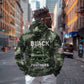 761st Tank Battalion Black Panthers Zip Hoodie WWII Military Camouflage - African Pride