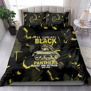 The Original Black Panthers 761st Tank Battalion Bedding Set African American Heroes - African Pride