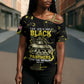 The Original Black Panthers 761st Tank Battalion Cross Shoulder Shirt African American Heroes - African Pride