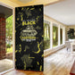 The Original Black Panthers 761st Tank Battalion Door Cover African American Heroes - African Pride