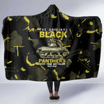 The Original Black Panthers 761st Tank Battalion Hooded Blanket African American Heroes - African Pride